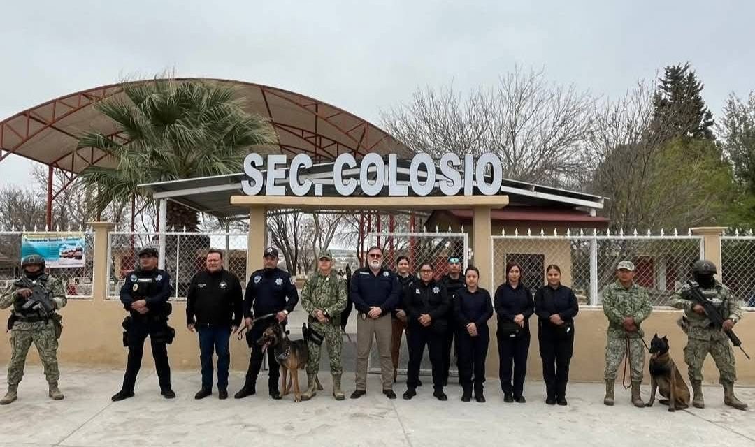 Realizan operativo mochila en secundarias de Acuña