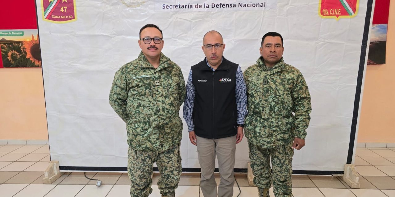 Sedena inicia las actividades deportivas y culturales en Acuña