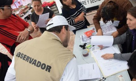 Suman ya mil observadores electorales para las elecciones del siete de junio