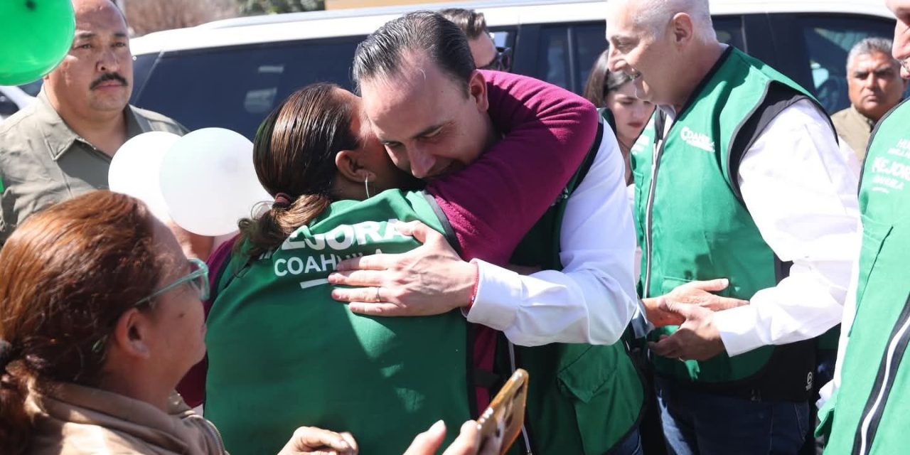 Manolo Jiménez da inicio a obras de drenaje en Torreón