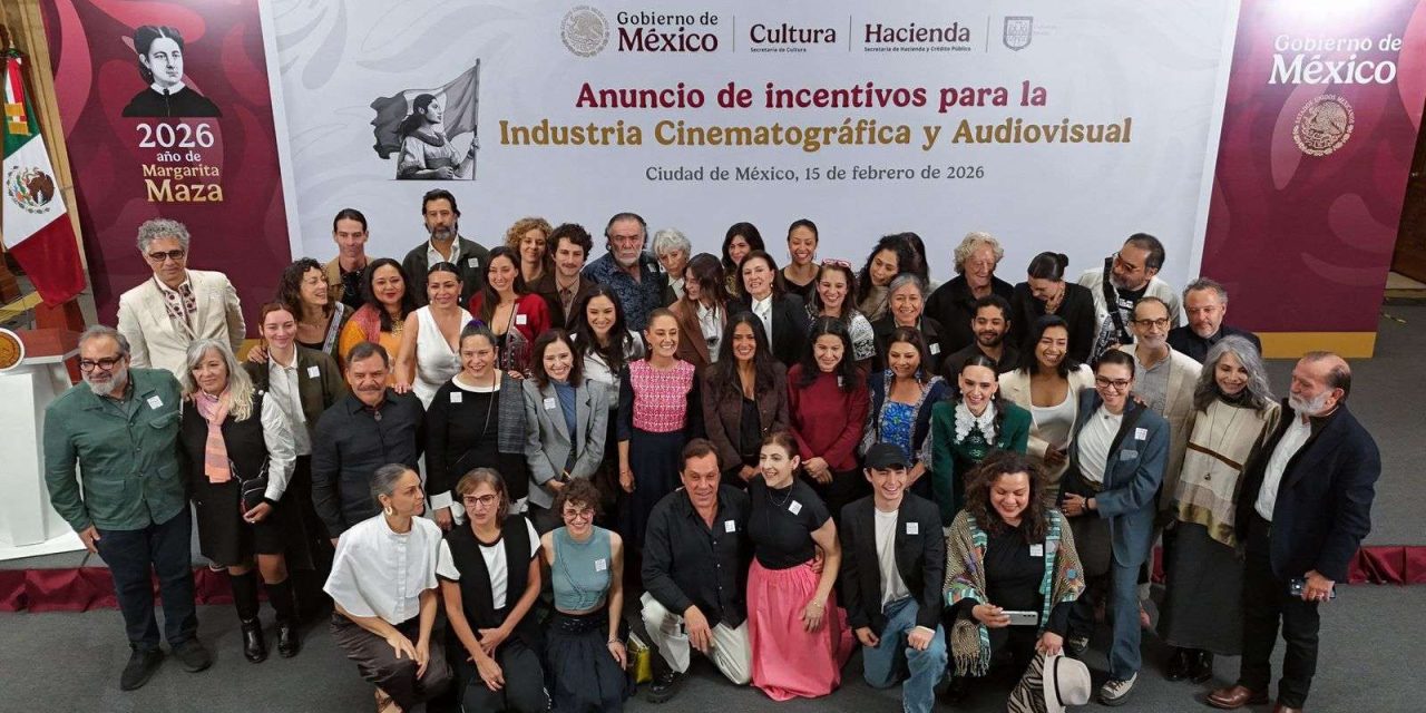 Claudia Sheinbaum anuncia Plan Integral de Apoyo al Cine Nacional