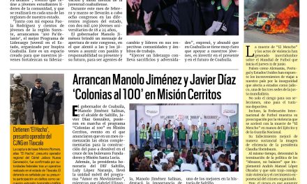 Portada RCG Media [26 de febrero de 2026] Manolo Jiménez inaugura los congresos juveniles ‘300 Pa’delante’; arrancan Manolo y Javier ‘Colonias al 100’ en Misión Cerritos y más…