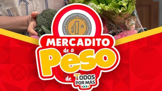 Anuncia realización de nueva edición del Mercadito de a Peso ‘Todos por Más’