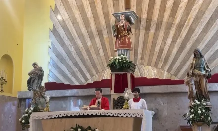 Saltillo: Bendicen gargantas en San Esteban