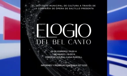 Invitan a concierto inaugural de temporada de la Compañía de Ópera de Saltillo
