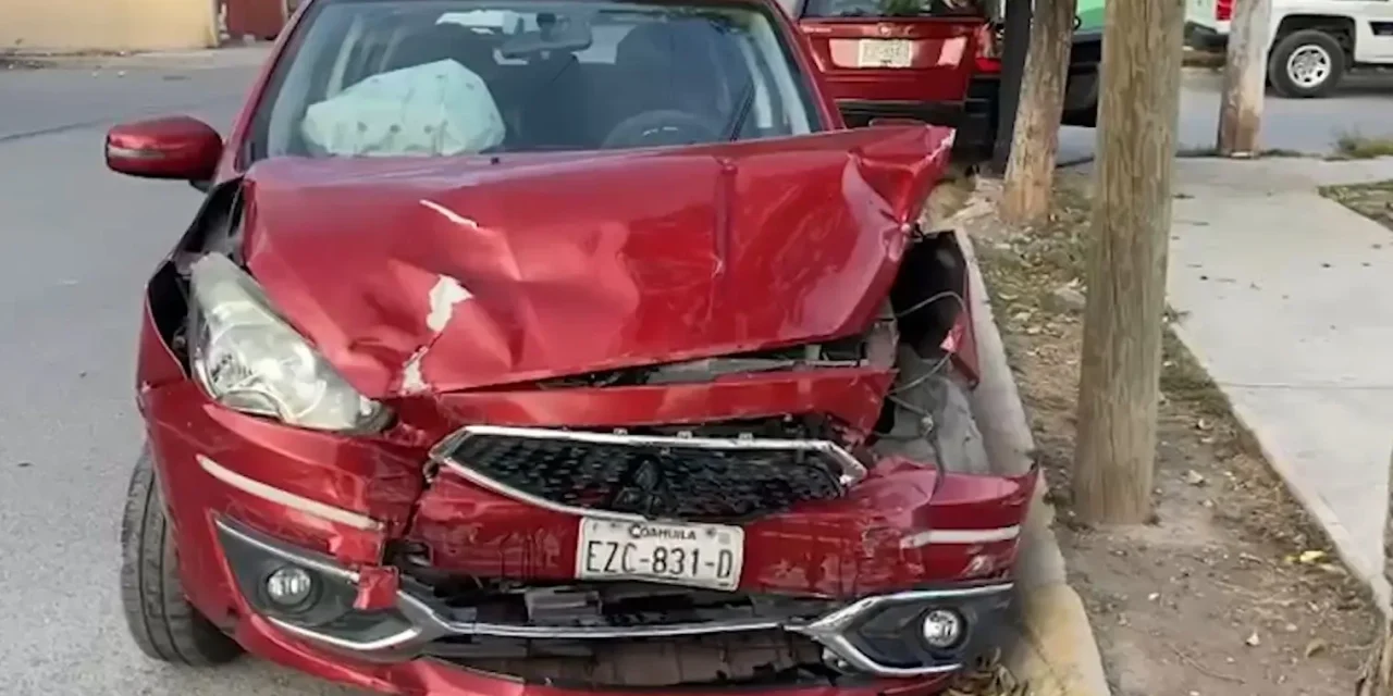 Jueves de accidentes en Saltillo