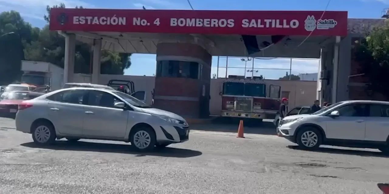 Saltillo: Llega bebé sin vida a  la estación 4 de bomberos