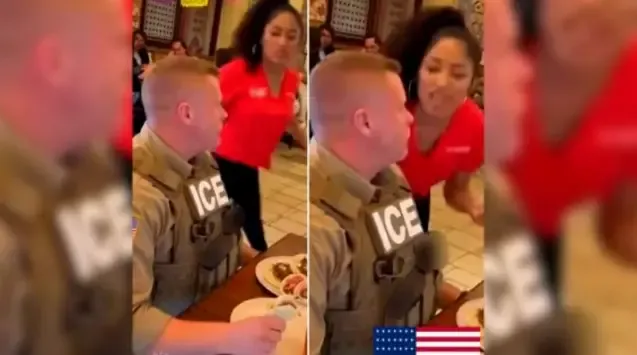‘Cazan mexicanos y comen nuestra comida’: Empleada confronta a agentes de ICE en restaurante