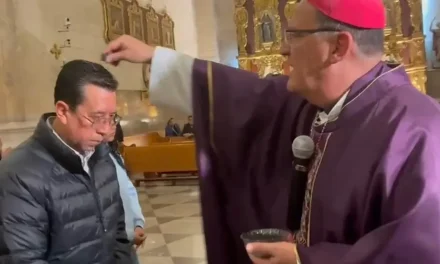 Obispo oficia misa por el miércoles de ceniza… en total habrá 14 en Catedral