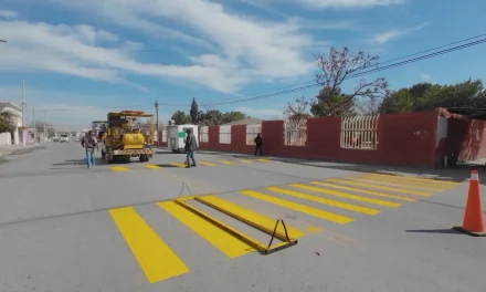 Saltillo: Refuerza Municipio seguridad escolar en la colonia Valle de las Torres