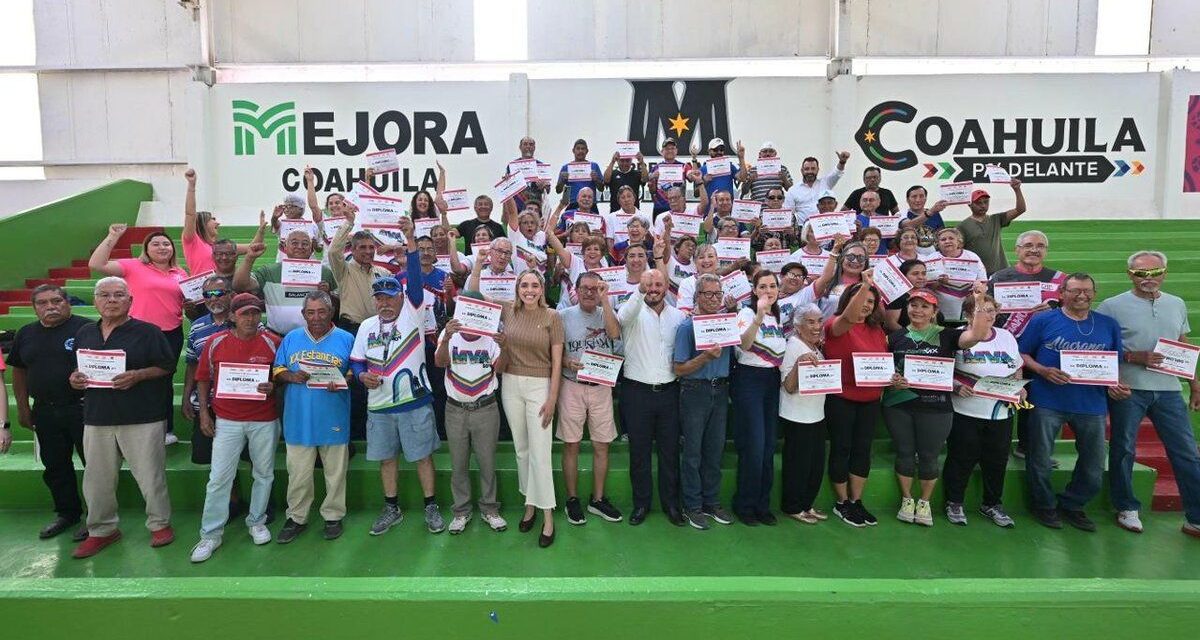 DIF Monclova arranca los Juegos Deportivos y Culturales del Adulto Mayor