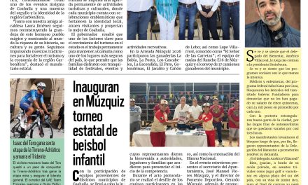 Portada RCG Carbonífera [15 de marzo de 2026] Coahuila celebra sus grandes tradiciones: Manolo Jiménez; Despiden a minero de Pasta de Conchos recuperado tras casi dos décadas y más…