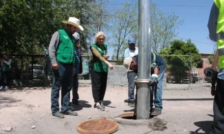 Supervisan labores de drenaje en el municipio de Múzquiz