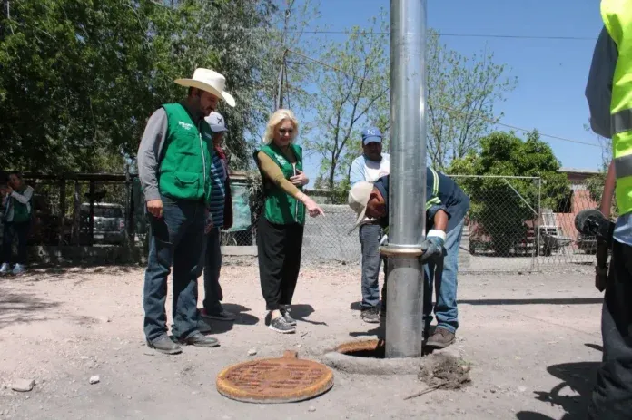 Supervisan labores de drenaje en el municipio de Múzquiz