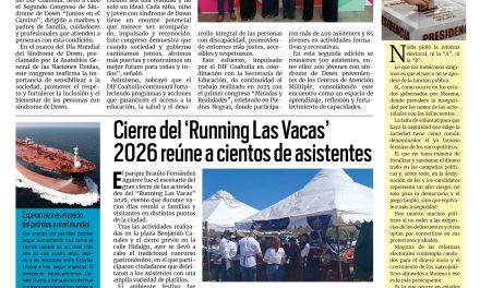 Portada RCG Fronteriza [23 de marzo de 2026] DIF Coahuila impulsa más oportunidades para la inclusión; Cierre del ‘Running Las Vacas’ 2026 reúne a cientos de asistentes y más…