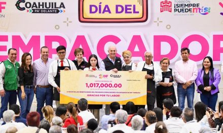 Román Cepeda celebra a más de mil empacadores voluntarios en su día