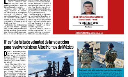Portada RCG Nacional e Internacional [20 de marzo de 2026] Estados Unidos busca al presunto sucesor de ‘El Mencho’; IP señala falta de voluntad de la federación para resolver crisis en AHMSA y más…