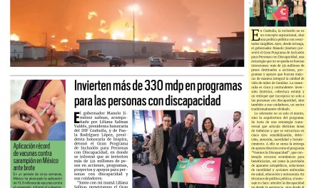 Portada RCG Media [18 de marzo de 2026] Explosión en Dos Bocas dejó a cinco personas sin vida; invierten más de 330 mdp en programas para personas con discapacidad y más…