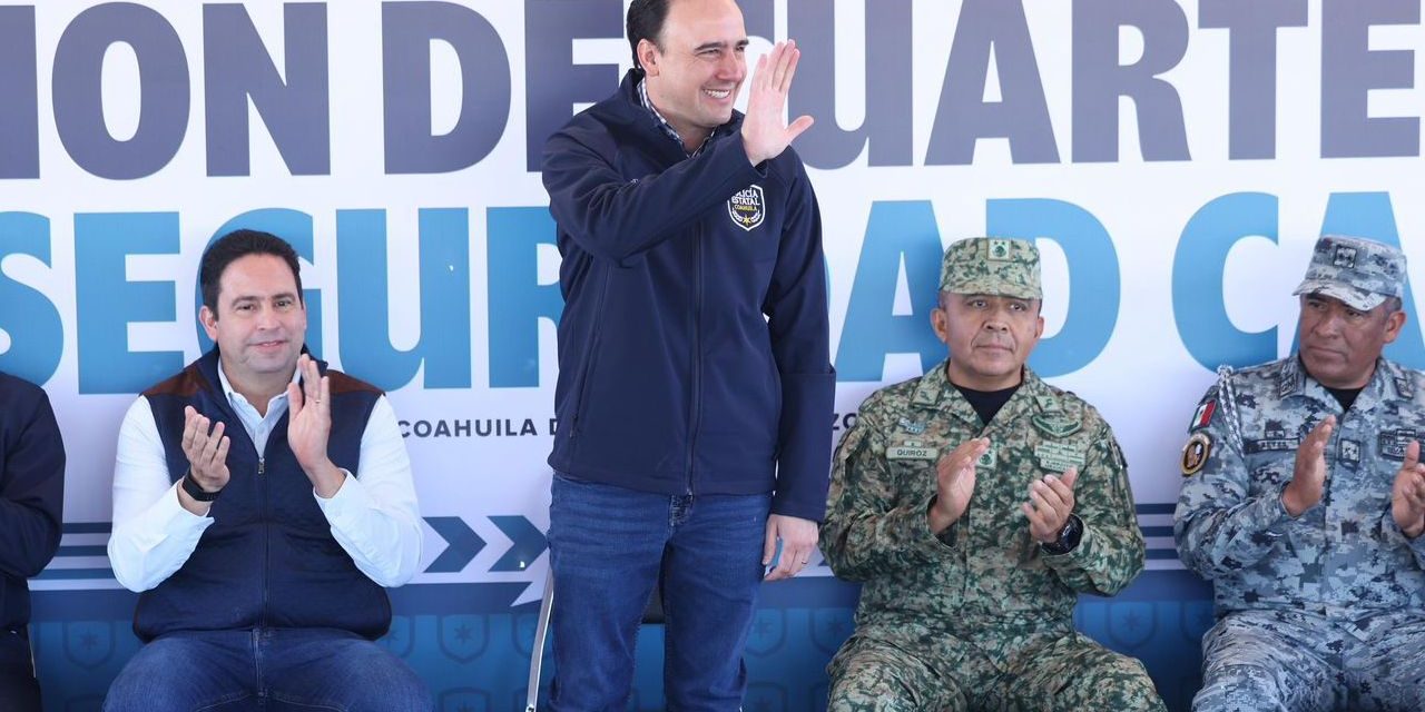 Manolo Jiménez refuerza el blindaje de Coahuila