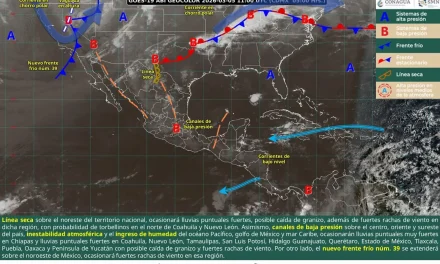 Fuertes rachas de viento y posibles torbellinos llegarán a Coahuila en las próximas horas