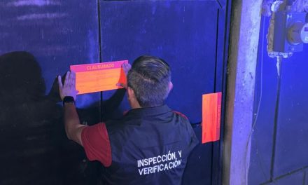 Clausura Inspección y Verificación evento en quinta por falta de permisos