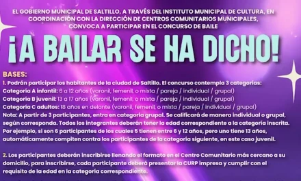 Invita Municipio a concurso de baile