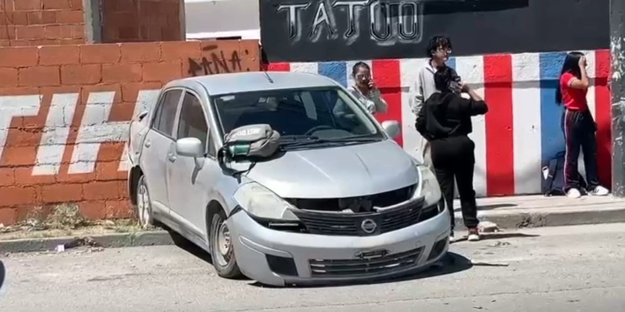 Accidente con estudiantes del CECyTec. deja una menor lesionada en Saltillo