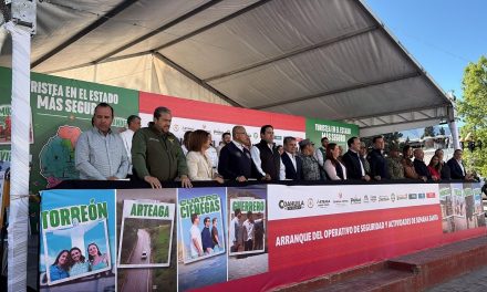 Arranca Operativo Vacacional Semana Santa 2026 en Coahuila