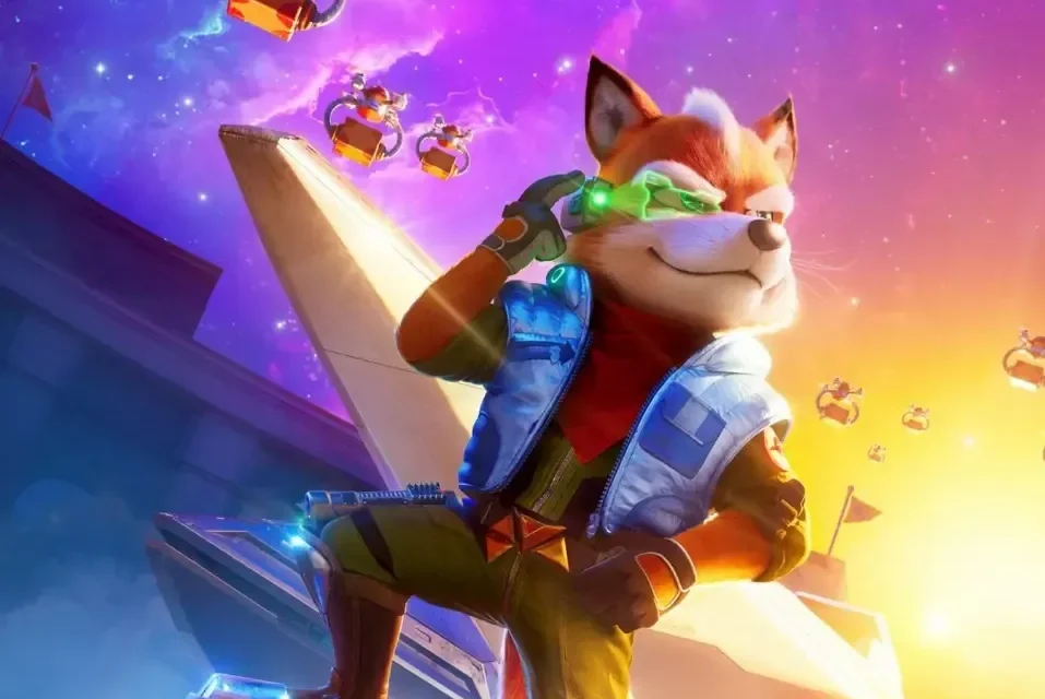 Fox McCloud sorprende con su llegada a la nueva cinta de Super Mario Galaxy