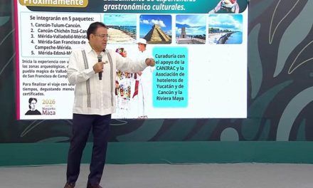 ‘Con toda cerveza… perdón, certeza’: El lapsus del General Lozano durante conferencia en Cancún