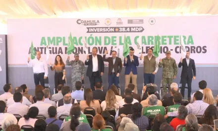 Inicia Manolo Jiménez ampliación carretera antigua a Monclova y Vito Alessio con cedros