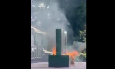 Prenden fuego a las letras de ‘Morelos’ en Cuernavaca ante inseguridad