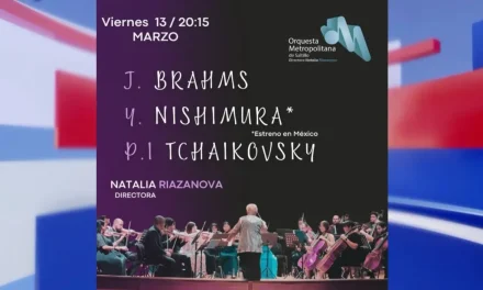 Presentará la Orquesta Metropolitana su segundo concierto de temporada