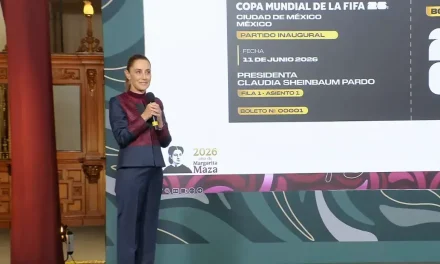 Sheinbaum lanza concurso para  boleto de la inauguración del Mundial