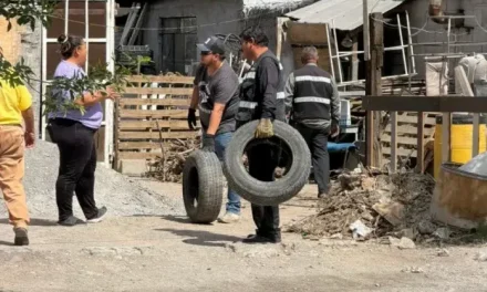 Ayuntamiento de Frontera refuerza acciones de descacharrización