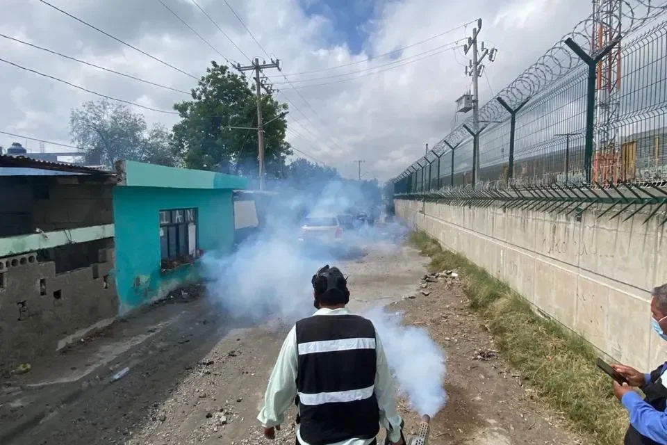 Refuerzan acciones contra el dengue en Frontera tras lluvias