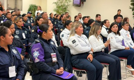 Seguridad Pública se capacita en prevención de violencia contra la mujer