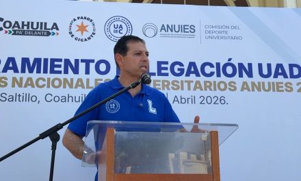 Abanderan a atletas que ya están listos para Campeonatos Nacionales Universitarios ANUIES 2026