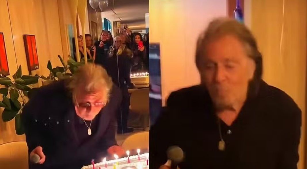Al Pacino celebra 86 años de la mejor manera (video)