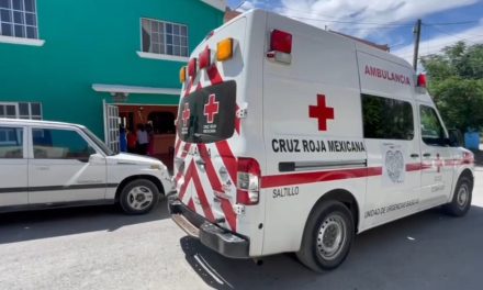 Albañil cae de más de cinco metros y queda grave de salud en Saltillo