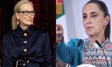 Meryl Streep elogia el liderazgo de Claudia Sheinbaum en México y ella dice que es la mejor actriz