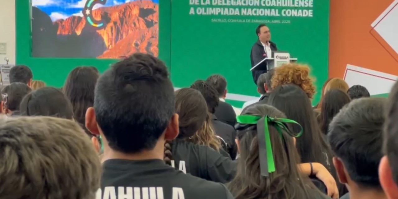 Anuncia gobernador fuerte inversión a infraestructura deportiva en Coahuila
