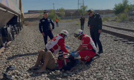Saltillo: Tren arrolla a hombre en la colonia González Norte