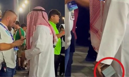 Aficionado de Irak es detenido a la entrada del BBVA por ‘exceso de dinero’