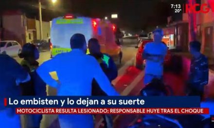 Saltillo: Embisten a motociclista y lo dejan a su suerte