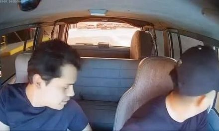 Ladrones roban auto en Walmart de Mexicali… no se percataron que había una cámara a bordo