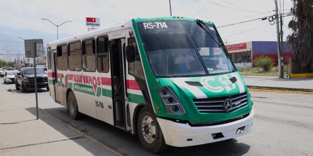 Fortalece movilidad ruta alimentadora RS-714