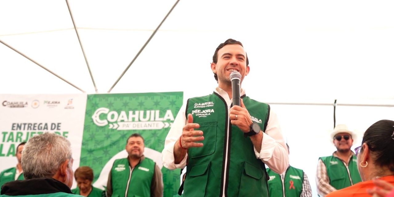 Sigue el impulso a la obra social en Coahuila