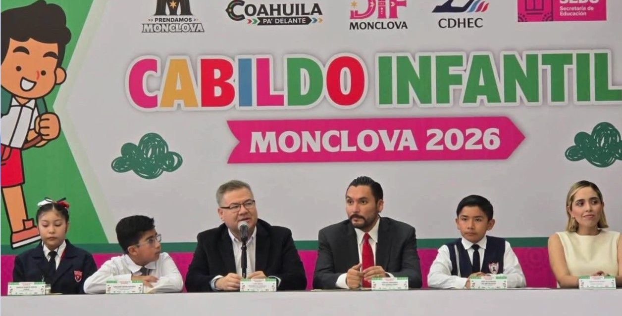 Incluye cabildo infantil en Monclova a integrante encargado de derechos humanos
