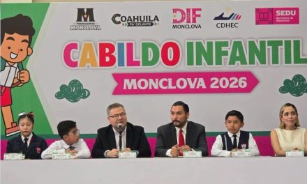 Incluye cabildo infantil en Monclova a integrante encargado de derechos humanos